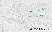 Physical 3D Map of Coqen, lighten