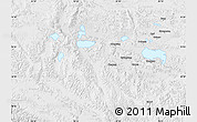 Physical Map of Coqen, lighten, desaturated