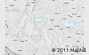 Physical Map of Coqen, semi-desaturated