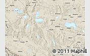Shaded Relief Map of Coqen