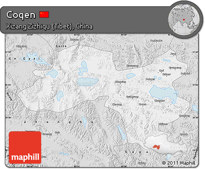 Silver Style Map of Coqen