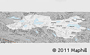 Gray Panoramic Map of Coqen