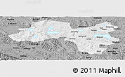 Physical Panoramic Map of Coqen, darken, desaturated