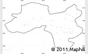 Blank Simple Map of Coqen, cropped outside, no labels