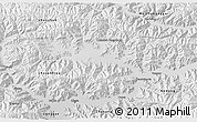 Physical 3D Map of Dagze, desaturated