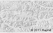Physical 3D Map of Dagze, lighten, semi-desaturated