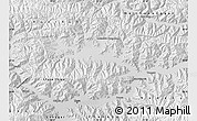 Physical Map of Dagze, desaturated