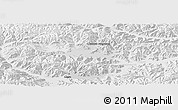 Physical Panoramic Map of Dagze, lighten