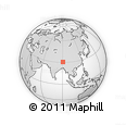 Outline Map of Damxung