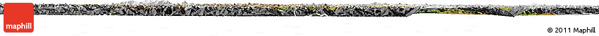 Satellite Horizon Map of Dengqen, desaturated