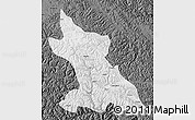 Physical Map of Dengqen, darken