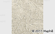 Shaded Relief Map of Dengqen