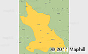 Savanna Style Simple Map of Dengqen