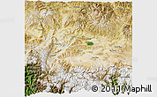 Satellite 3D Map of Dinggye