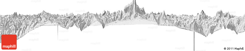 Silver Style Horizon Map of Dinggye