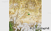 Satellite Map of Dinggye