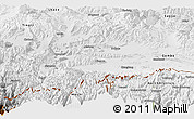 Physical Panoramic Map of Dinggye
