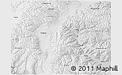 Physical 3D Map of Doilungdeqen, semi-desaturated