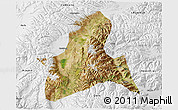 Satellite 3D Map of Doilungdeqen, physical outside