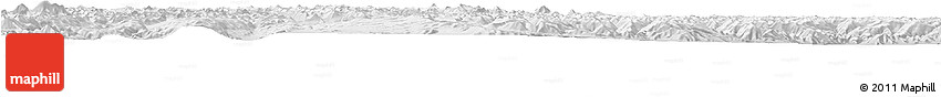 Physical Horizon Map of Doilungdeqen, semi-desaturated