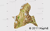 Satellite Map of Doilungdeqen, cropped outside