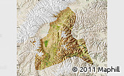 Satellite Map of Doilungdeqen, lighten