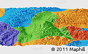 Political Panoramic Map of Doilungdeqen