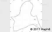 Blank Simple Map of Doilungdeqen, cropped outside