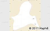 Classic Style Simple Map of Doilungdeqen, single color outside