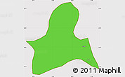 Political Simple Map of Doilungdeqen, cropped outside