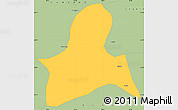 Savanna Style Simple Map of Doilungdeqen
