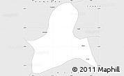 Silver Style Simple Map of Doilungdeqen