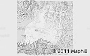 Silver Style 3D Map of Gamba