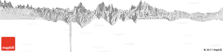 Silver Style Horizon Map of Gamba