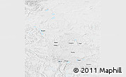 Physical 3D Map of Gerze, lighten