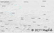Physical Panoramic Map of Gerze, semi-desaturated