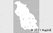 Gray Simple Map of Gerze