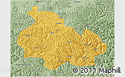 Savanna Style 3D Map of Gongbogyamda