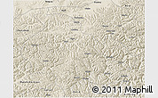 Shaded Relief 3D Map of Gongbogyamda