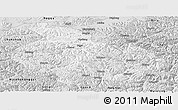 Silver Style Panoramic Map of Gongbogyamda