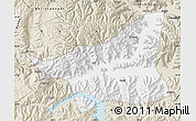 Classic Style Map of Gonggar