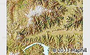 Satellite Map of Gonggar