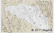 Classic Style 3D Map of Gonjo