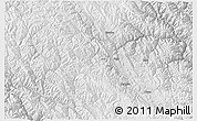 Physical 3D Map of Gonjo, lighten, desaturated