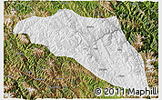 Physical 3D Map of Gonjo, satellite outside