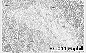 Silver Style 3D Map of Gonjo