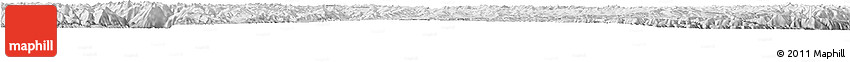 Physical Horizon Map of Gonjo, desaturated