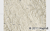 Shaded Relief Map of Gonjo