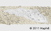 Classic Style Panoramic Map of Gonjo
