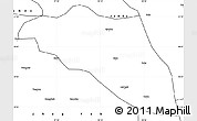 Blank Simple Map of Gonjo